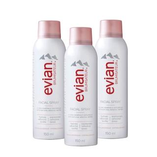 14279012 OL 【Evian 依雲】100%法國 阿爾卑斯山天然礦泉噴霧 300ml(3入)