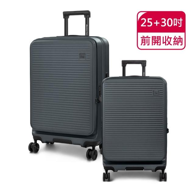 【American Explorer 美國探險家】25+30吋 前開箱 可擴充 TSA海關鎖 雙層防盜拉鍊 上掀式 CF62 行李箱