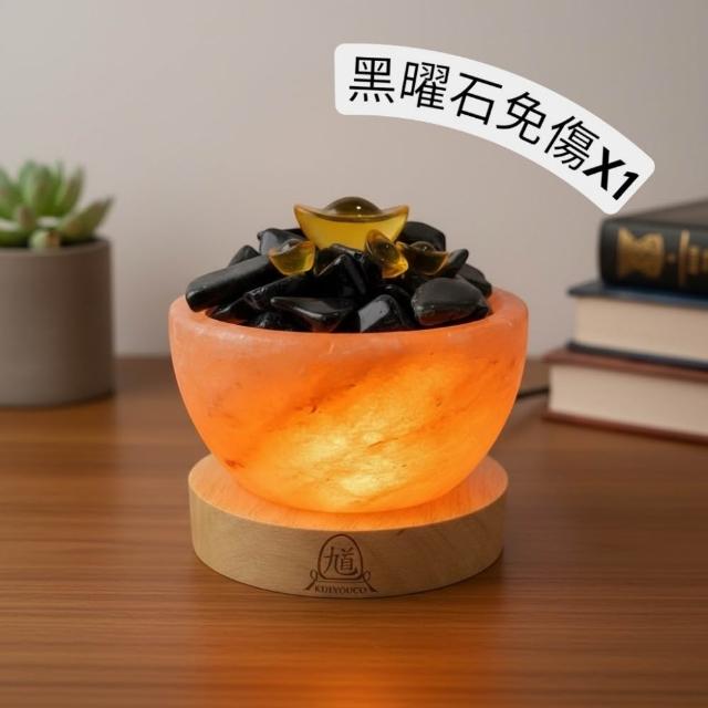 瑰麗寶】USB鹽燈水晶聚寶盆(USB系列) - momo購物網- 好評推薦-2026年7月