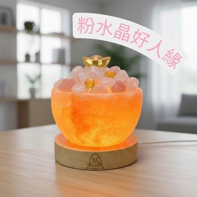 瑰麗寶】USB鹽燈水晶聚寶盆(USB系列) - momo購物網- 好評推薦-2026年7月