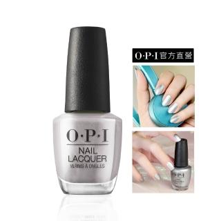 【O.P.I】鏡面爪牙 經典指甲油-NLF024(小黑蓋/金屬舞曲大帝國系列指彩/官方直營)