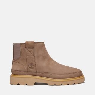 【Timberland】女款灰褐色休閒便靴(A43V8EN5)