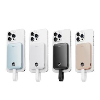 【iWALK】MAGO Qi2 10000mAh 磁吸帶線行動電源_38.5Wh(具Wh標示/MXB010)
