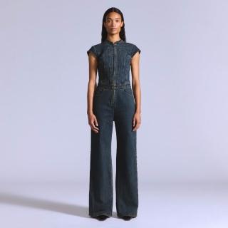 【LEVIS】BLUETAB™ 修身連身丹寧牛仔褲 / 日本面料 女生牛仔褲 熱賣單品 003JW-0000