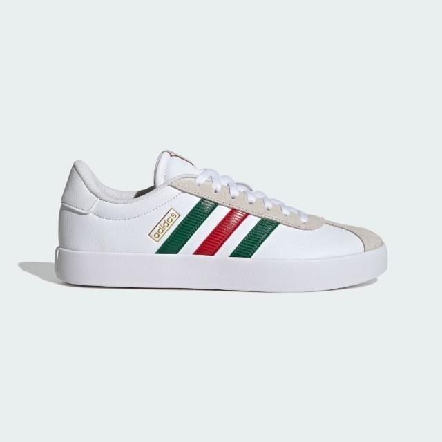 【adidas 愛迪達】VL COURT 系列 復古休閒鞋 運動鞋 焦糖底 男鞋/女鞋 多款任選(JP7537/JP7536/JR2223)