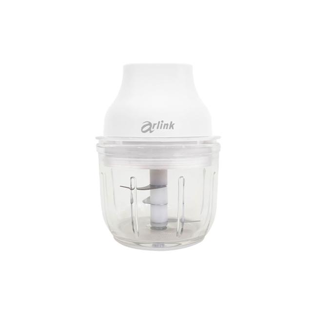 【Arlink】AG270CB 雙杯組贈上蓋組｜無線多功能食物調理機/電動蒜泥機/碎蒜器/多功能備料機/打蒜頭