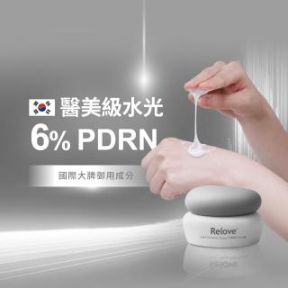 【Relove】全酵肌泌水光乳霜30g PDRN拉絲霜(韓國專利玫瑰PDRN緊緻彈亮 美肌菌外泌體 塗抹水光針 高效滋養)