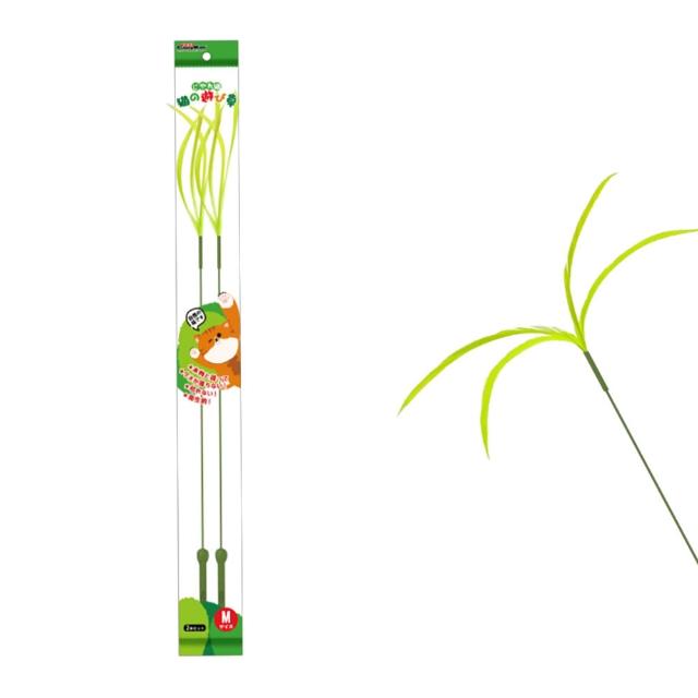 【CattyMan】蘆草系列逗貓棒-長款 2支裝(仿植物逗貓棒)