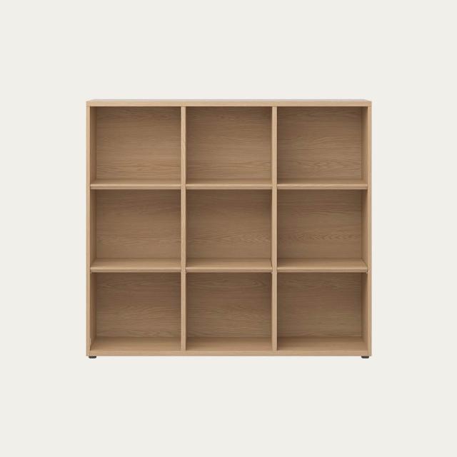 【iloom 怡倫家居】MONIS W 1200型三層收納櫃 未含門板(書櫃 書架 櫃子 玄關櫃 收納櫃 置物櫃 三層櫃)