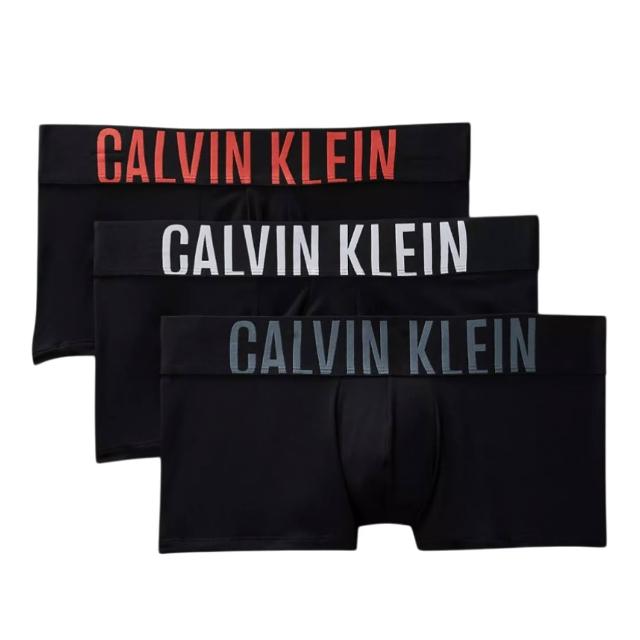 【CALVIN KLEIN】CK內褲 超細纖維短版 低腰男四角內褲 3件組(多款任選)