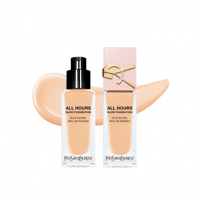 【YSL】官方直營 恆久完美裸光無瑕粉底露雙入組(粉光瓶X2)