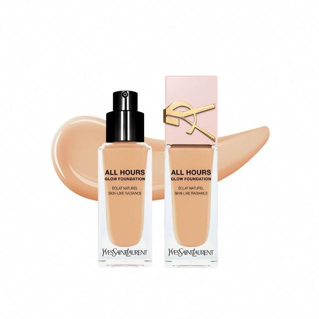 【YSL】官方直營 恆久完美裸光無瑕粉底露雙入組(粉光瓶X2)