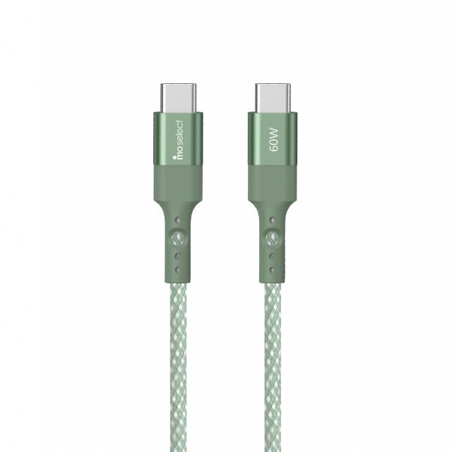 【mo select】200cm絕配組★65W快速充電頭+200CM 高速Type C充電線(mo選)