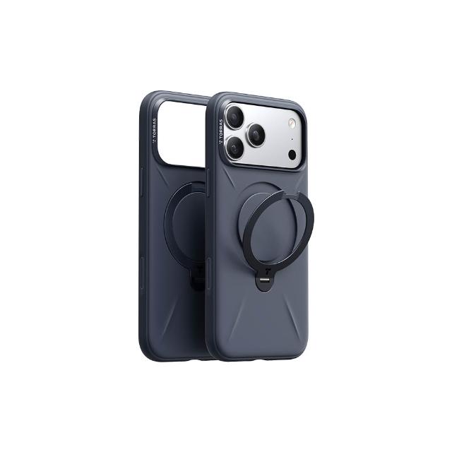 【TORRAS 圖拉斯】Ostand Spin Silicone iPhone 17系列磁吸四象限旋轉支架防摔矽膠手機殼