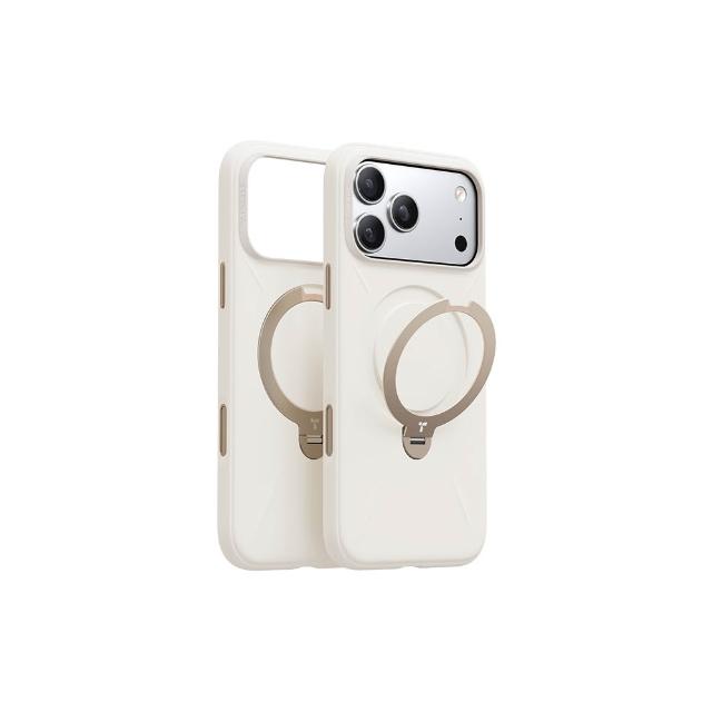 【TORRAS 圖拉斯】Ostand Spin Silicone iPhone 17系列磁吸四象限旋轉支架防摔矽膠手機殼