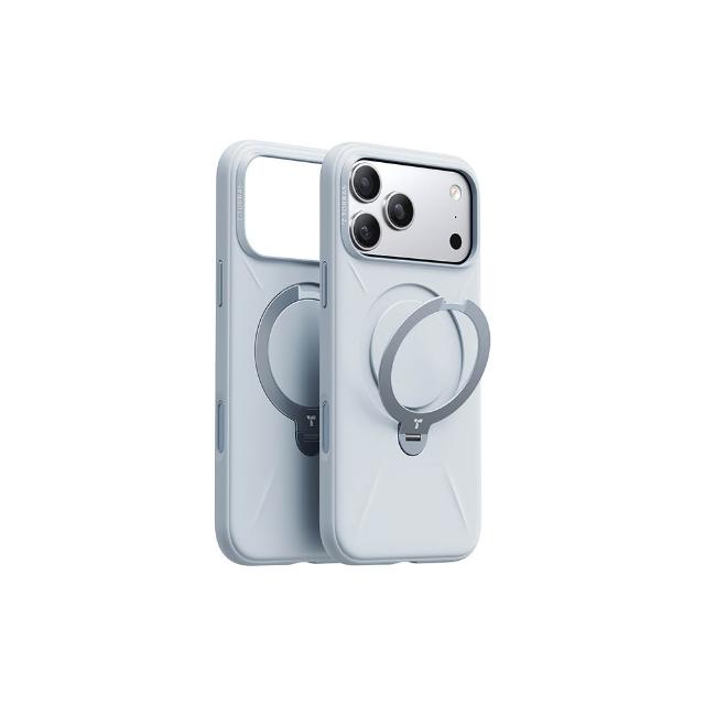 【TORRAS 圖拉斯】Ostand Spin Silicone iPhone 17系列磁吸四象限旋轉支架防摔矽膠手機殼