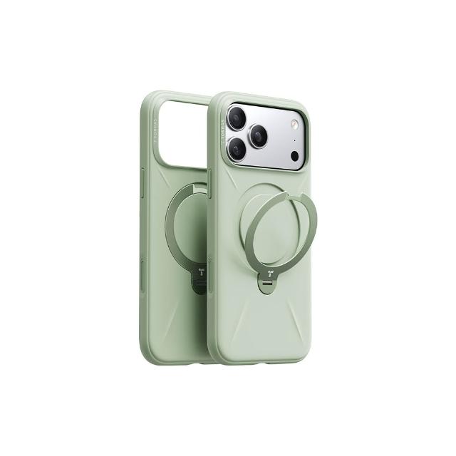 【TORRAS 圖拉斯】Ostand Spin Silicone iPhone 17系列磁吸四象限旋轉支架防摔矽膠手機殼