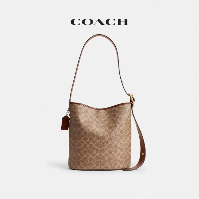 【COACH】蔻馳官方直營 BLEECKER/ BRIDGET 水桶包 翻蓋單肩包 肩背包-多色任選(CCC23/CCT55/CDB04)