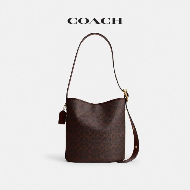 【COACH】蔻馳官方直營 BLEECKER/ BRIDGET 水桶包 翻蓋單肩包 肩背包-多色任選(CCC23/CCT55/CDB04)