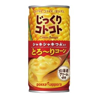 【美式賣場】Pokka Sapporo 極品脆粒玉米濃湯易開罐頭 190公克 X 15入