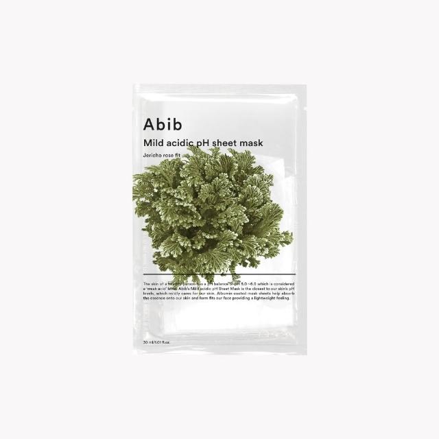 【Abib 阿彼芙】pH弱酸性面膜系列 10片/盒(復活草、水庫、蜂蜜、魚腥草、穀胱甘肽)