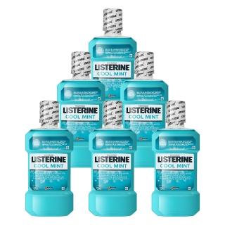 【Listerine 李施德霖】漱口水 750ml 六入組(平行輸入/薄荷)