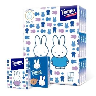 【TEMPO】Miffy 限定版迷你裝紙手巾天然無香(7抽x36包/組)