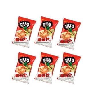 14427842 OL 即期品【好麗友】好麗友烏龜餅-韓式辣醬65gX6包