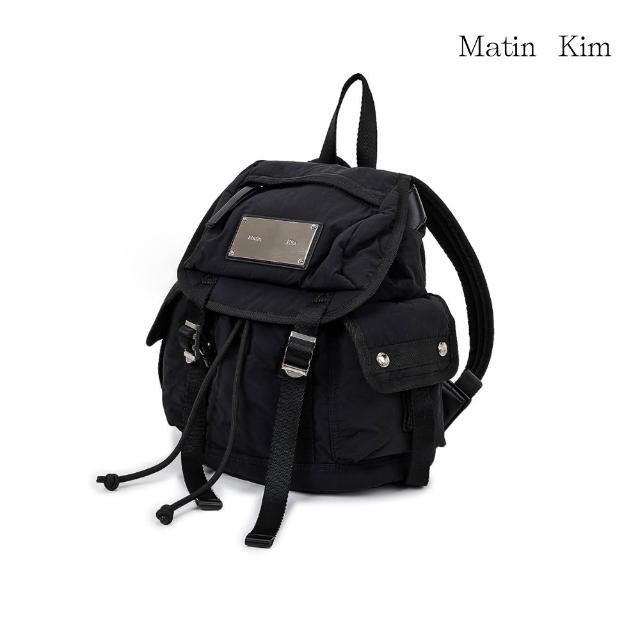 【MATIN KIM】官方旗艦 多口袋實用小型後背包(多款任選)