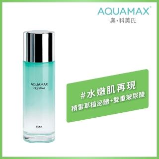【AQUAMAX 奧科美氏】泌雪18玻尿酸保濕肌潤水100ml(積雪草植泌體/三胜肽/化妝水)