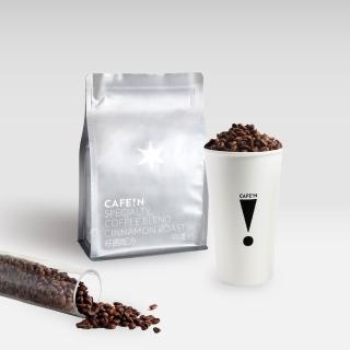 【CAFE!N 硬咖啡】中淺焙 衣索比亞莊園咖啡豆(200g/包)