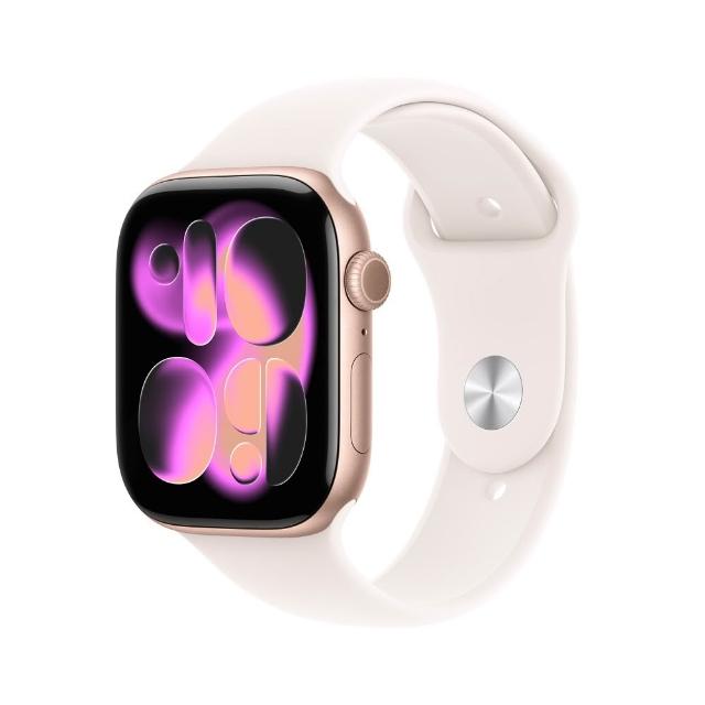 充電器支架組【Apple】Apple Watch Series 11 GPS 46mm(鋁金屬錶殼搭配運動型錶帶)