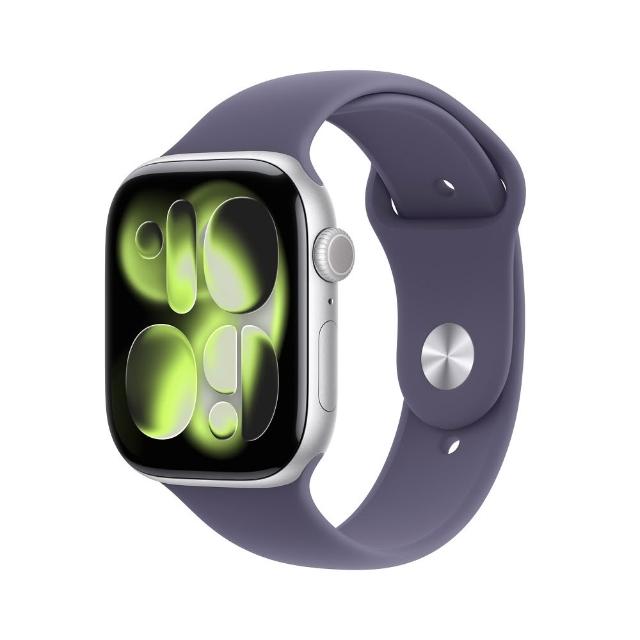 充電器支架組【Apple】Apple Watch Series 11 GPS 46mm(鋁金屬錶殼搭配運動型錶帶)
