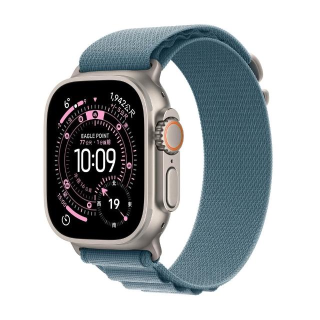 【Apple】Apple Watch Ultra 3 GPS+行動網路 49mm(鈦金屬錶殼搭配高山錶環)