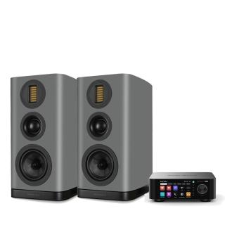 【eversolo】兩聲道音響組合(Play CD Edition + Wharfedale EVO 5.2 喇叭)