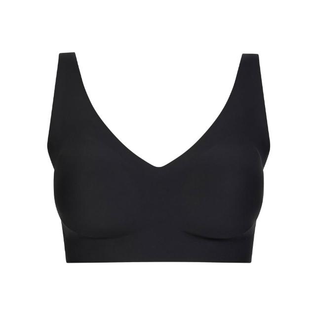 【Chantelle 仙黛爾】Soft Stretch Power.無痕 提托集中 無鋼圈 高強度運動女內衣 黑膚.26BQB_01N(V領背勾)