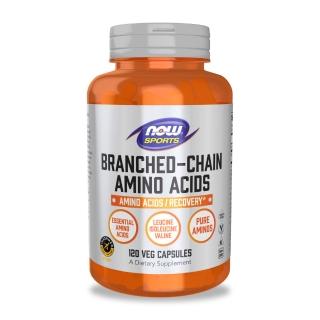 【NOW Foods】BCAA支鏈胺基酸膠囊1瓶(120顆/瓶)