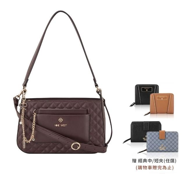 【NINE WEST】買一送一。買包送中/短夾★女斜背包 手提包 水餃包 托特包 後背包 醫生包(多款任選)