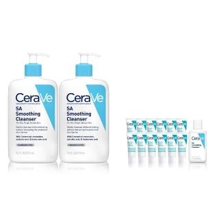 【CeraVe 適樂膚】粗糙顆粒肌囤貨組★水楊酸煥膚淨嫩潔膚露 473ml x2_I