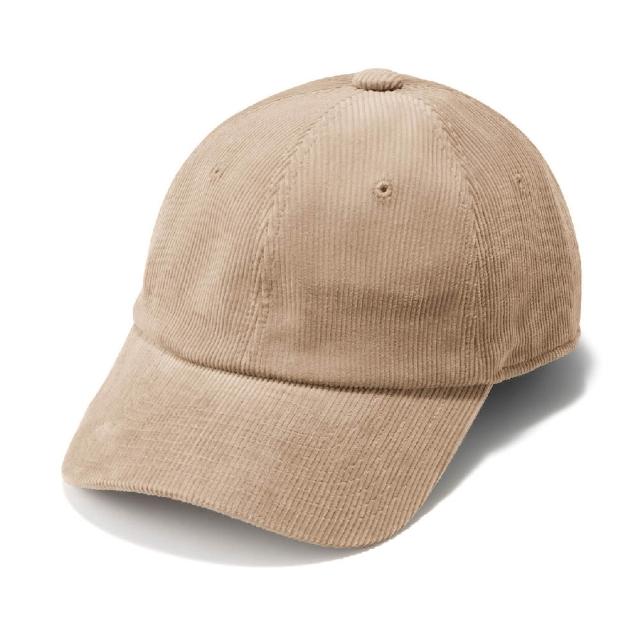 【MUJI 無印良品】吉貝木棉混燈芯絨棒球帽(米色/磚紅/黑色)