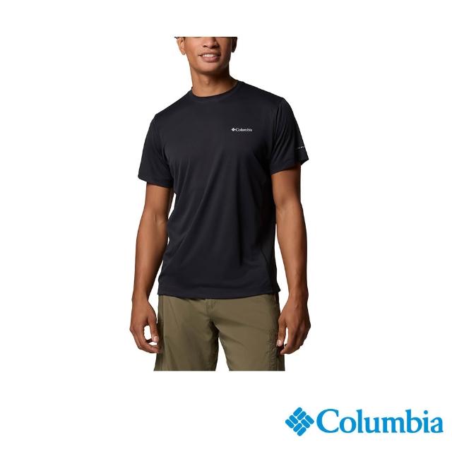 【Columbia 哥倫比亞】男款-防曬UPF50短袖上衣(多色任選)