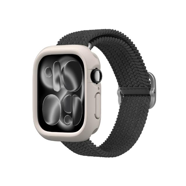 犀牛盾錶殼組【Apple】Apple Watch Series 11 GPS 46mm(鋁金屬錶殼搭配運動型錶帶)