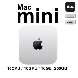 【Apple】Mac mini M4晶片 10核心CPU 10核心GPU 16G 256G SSD
