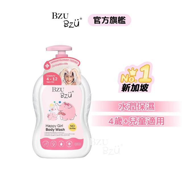 【BZU BZU】兒童沐浴乳 600ml(清爽溫和/保濕水潤 任選)