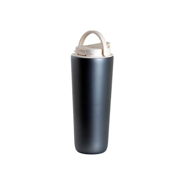 【Titanium 鈦造】純鈦跳跳杯 鈦色系列 800ml (鈦保溫杯 保溫瓶 台灣鈦杯 鈦金屬 長效保溫 環保杯 隨行杯)