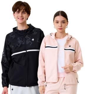 【LE COQ SPORTIF 公雞】防潑水防風連帽外套 男女款 3色 LWW61661_LWW62661