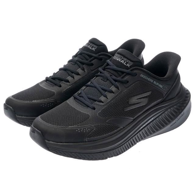 【SKECHERS】男鞋 健走系列 健走鞋 瞬穿舒適科技 GO WALK MAX CUSHIONING ARCH FIT(216351BBK)