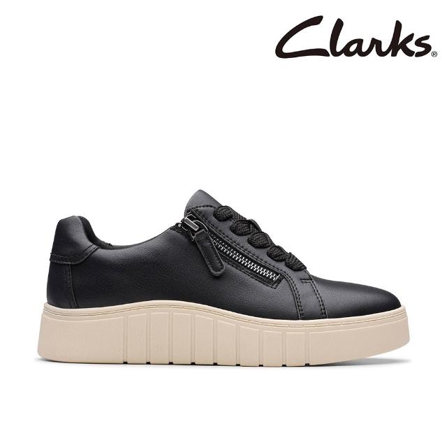 【Clarks】休閒女鞋 休閒鞋/厚底鞋/運動鞋/微風跑