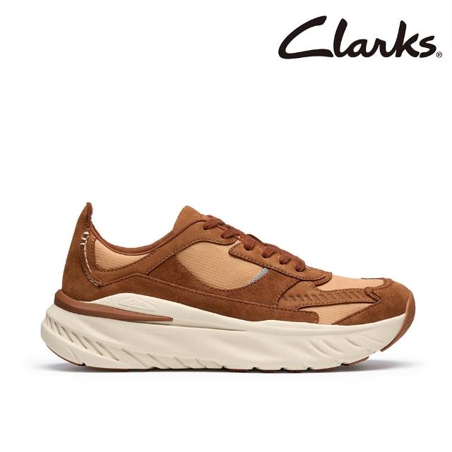 【Clarks】休閒女鞋 休閒鞋/厚底鞋/運動鞋/微風跑