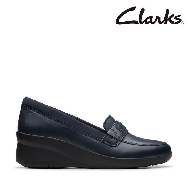 【Clarks】暢銷女鞋 休閒鞋/樂福鞋/楔型鞋/增高鞋(網路獨家限定)
